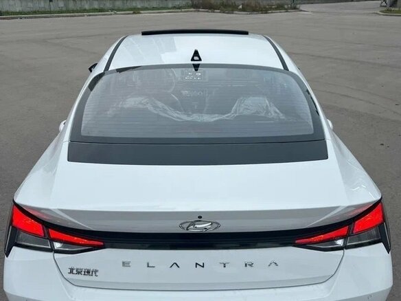 2023 Hyundai Elantra VII (CN7), белый - вид 9