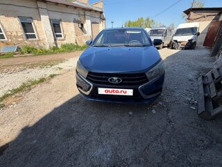 2016 Lada (ВАЗ) Vesta I, синий, 600000 рублей, вид 1
