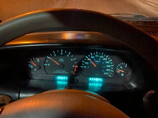 1996 Chrysler Town & Country III, фиолетовый, 380000 рублей, вид 5