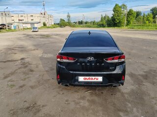 2017 Hyundai Sonata VII (LF), чёрный, 1450000 рублей, вид 5