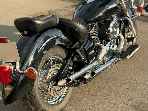 2003 Yamaha XVS1100, чёрный, 445000 рублей - вид 12