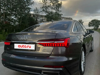 2019 Audi A6 40 TDI V (C8), серый, 3300000 рублей, вид 5