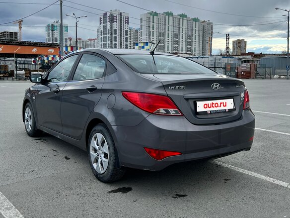 2014 Hyundai Solaris I Рестайлинг, серый, 1199000 рублей - вид 3