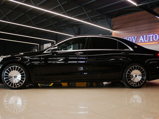 2018 Mercedes-Benz S-Класс 450 Long VI (W222, C217) Рестайлинг, чёрный, 5480000 рублей, вид 3