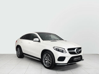 2017 Mercedes-Benz GLE Coupe 400 I (C292), белый, 3799000 рублей, вид 3