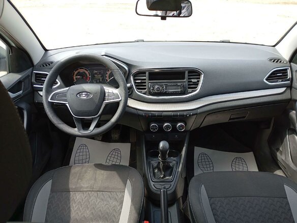 2023 Lada (ВАЗ) Vesta I Рестайлинг (NG), белый - вид 4
