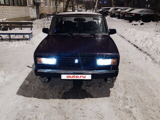 2008 Lada (ВАЗ) 2107, пурпурный, 250000 рублей, вид 4