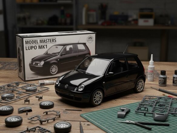 2001 Volkswagen Lupo, чёрный, 215000 рублей - вид 7