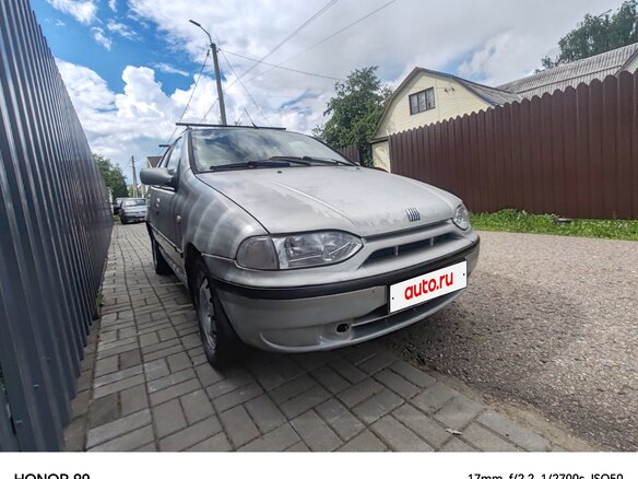 1999 Fiat Palio I, серебристый - вид 4