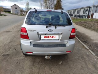 2008 Kia Sorento I Рестайлинг, серебристый, 970000 рублей, вид 4