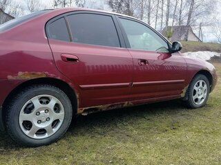 2002 Hyundai Elantra III (XD), красный, 190000 рублей, вид 3
