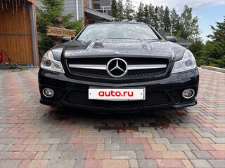 2008 Mercedes-Benz SL-Класс 500 V (R230) Рестайлинг 2, чёрный, 4000000 рублей, вид 3