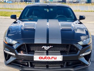 2017 Ford Mustang VI Рестайлинг, чёрный, 3250000 рублей, вид 3