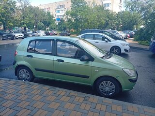 2007 Hyundai Getz I Рестайлинг, зелёный, 300000 рублей, вид 4
