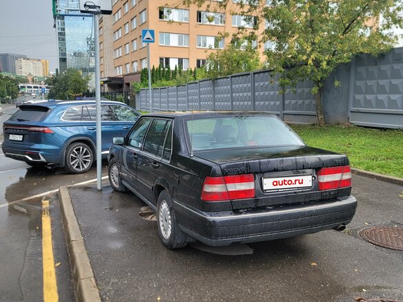 1996 Volvo 960 I Рестайлинг, чёрный, 600000 рублей - вид 12