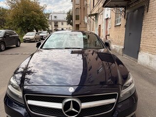 2014 Mercedes-Benz CLS 350 CDI BlueTEC II (C218), синий, 2050000 рублей, вид 2