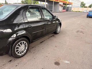 2010 Renault Logan I Рестайлинг, чёрный, 350000 рублей, вид 4