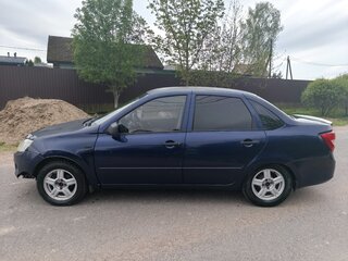 2012 Lada (ВАЗ) Granta I, синий, 170000 рублей, вид 4