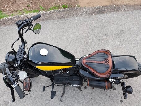 2012 Harley-Davidson Forty-Eight, чёрный, 820000 рублей, вид 5