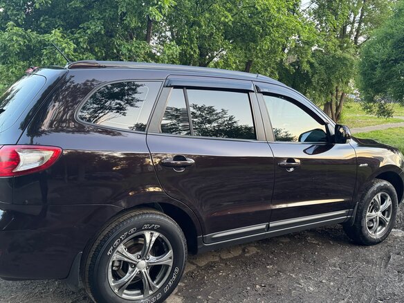 2008 Hyundai Santa Fe II, пурпурный, 870000 рублей - вид 1