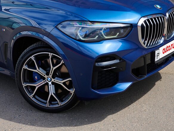 2021 BMW X5 40i IV (G05/G18), синий, 8188888 рублей - вид 16