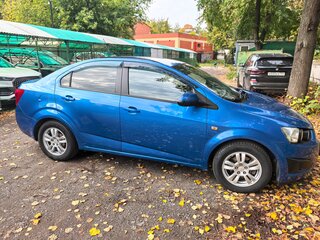 2013 Chevrolet Aveo II, синий, 750000 рублей, вид 2