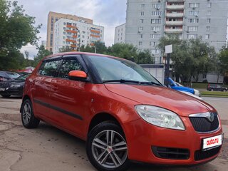2009 Skoda Fabia II, оранжевый, 480000 рублей, вид 1