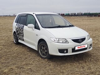 2001 Mazda Premacy I (CP), белый, 490000 рублей, вид 3