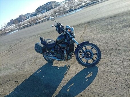 1987 Kawasaki VN750 Vulcan, чёрный, 207000 рублей, вид 3