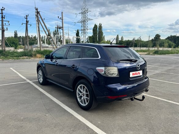 2011 Mazda CX-7 I Рестайлинг, синий, 1075000 рублей - вид 3