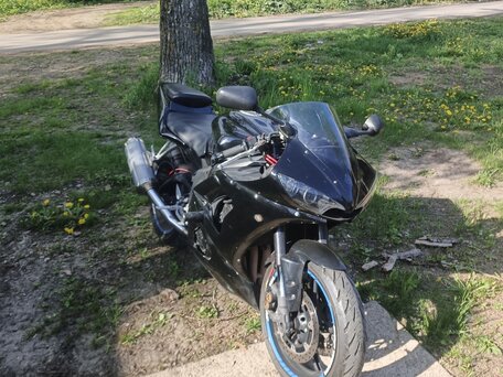 2004 Yamaha YZF-R6, чёрный, 425000 рублей, вид 2