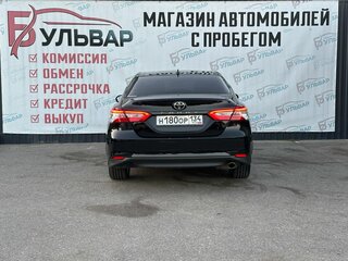 2020 Toyota Camry VIII (XV70), чёрный, 3099000 рублей, вид 5