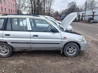2001 Mazda Demio I (DW), белый, 40000 рублей, вид 2