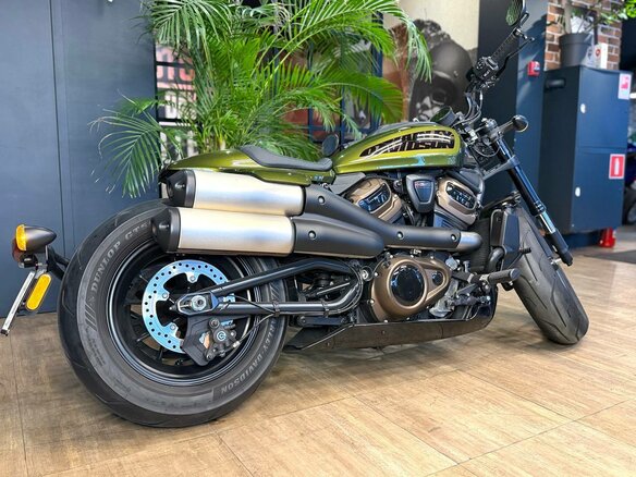 2022 Harley-Davidson Sportster S, зелёный, 1650000 рублей - вид 12