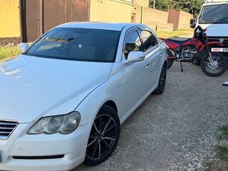 2008 Toyota Mark X I Рестайлинг, белый, 380000 рублей, вид 1
