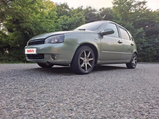 2009 Lada (ВАЗ) Kalina I, зелёный, 260000 рублей, вид 1