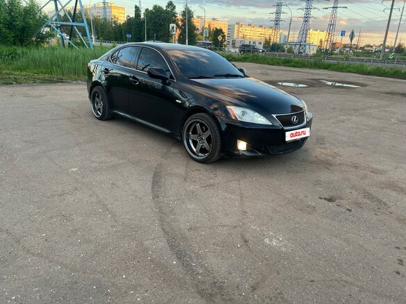 2008 Lexus IS 250 II Рестайлинг, чёрный, 1400000 рублей - вид 1