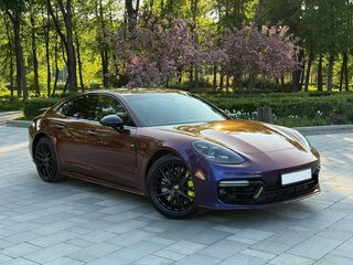 2021 Porsche Panamera 4S E-Hybrid II Рестайлинг, серебристый, 11500000 рублей, вид 2