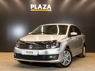 2016 Volkswagen Polo V Рестайлинг, серебристый, 1050000 рублей, вид 1