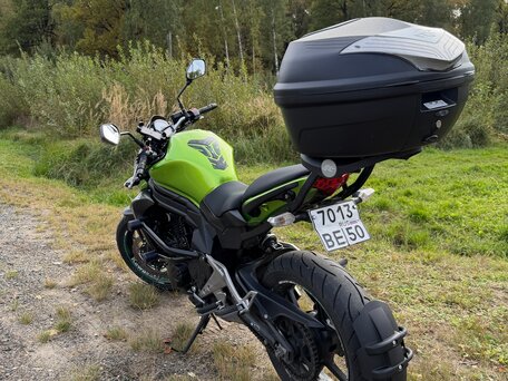 2013 Kawasaki ER-6N, зелёный, 470000 рублей, вид 5
