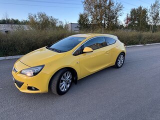 2012 Opel Astra GTC J Рестайлинг, жёлтый, 790000 рублей, вид 5