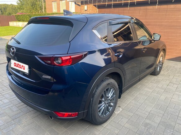 2017 Mazda CX-5 II, синий - вид 3