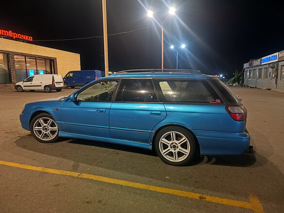 1998 Subaru Legacy II, синий, 400000 рублей - вид 8