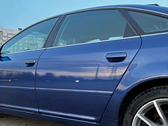 1997 Audi A6 II (C5), синий, 450000 рублей - вид 10