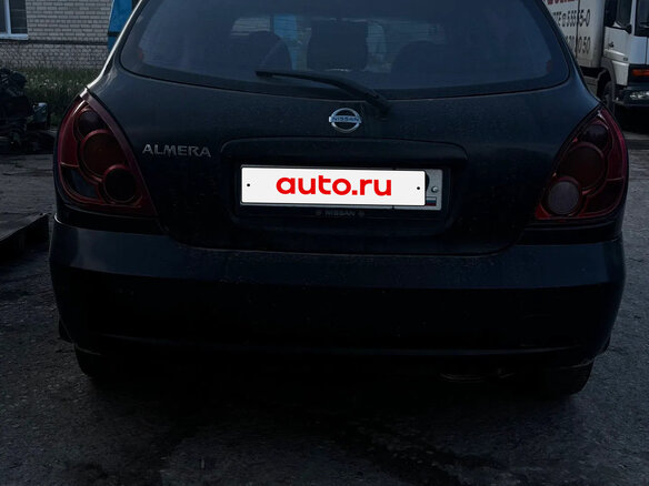 2006 Nissan Almera II (N16) Рестайлинг, чёрный, 250000 рублей - вид 3