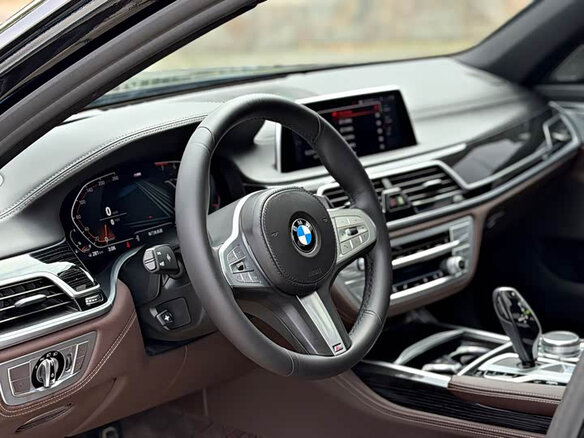 2021 BMW 7 серии 730i VI (G11/G12) Рестайлинг, чёрный, 6277926 рублей - вид 8