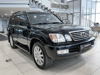 2000 Lexus LX 470 II, чёрный, 1550000 рублей, вид 3