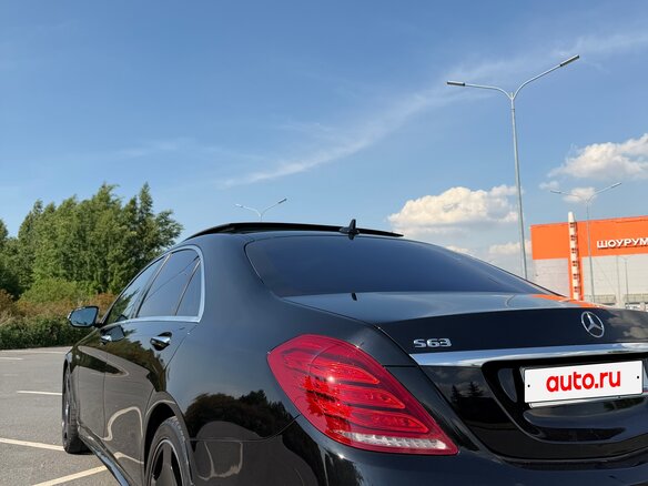 2015 Mercedes-Benz S-Класс 500 Long VI (W222, C217), чёрный, 3400000 рублей - вид 10