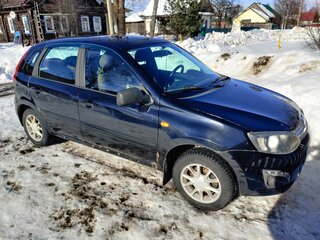2013 Lada (ВАЗ) Kalina II, чёрный, 390000 рублей, вид 1