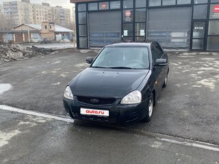 2010 Lada (ВАЗ) Priora I, чёрный, 175000 рублей, вид 4